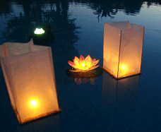 floating luminaries