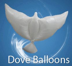 Doves Balloons