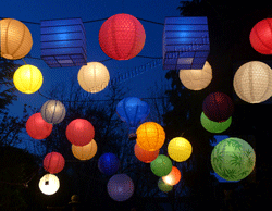 Chinese Paper Hanging Lanterns
